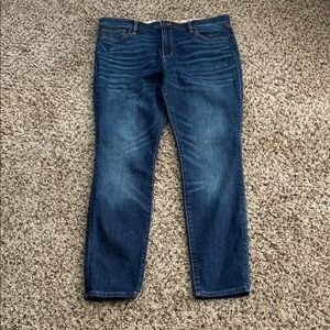 Johnny Was Jeans Skinny Mid Rise Blue Denim Women’s SZ 31 Waist